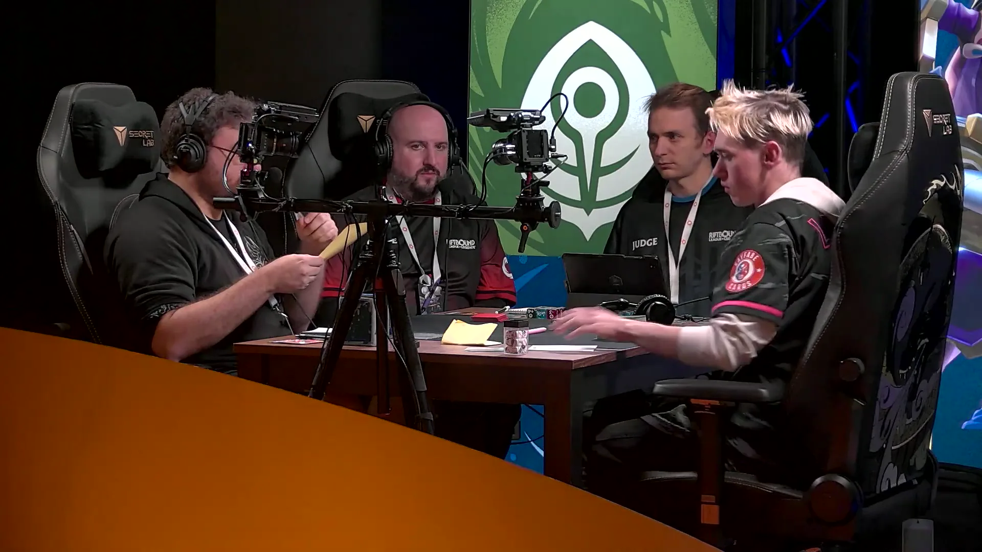 La table de la finale du Regional Qualifier Hartford entre Factor et bsweitz