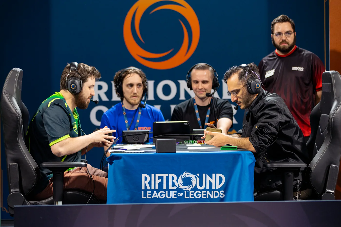 La table de la finale du Regional Qualifier Utrecht entre Squirtle et Rednaxell